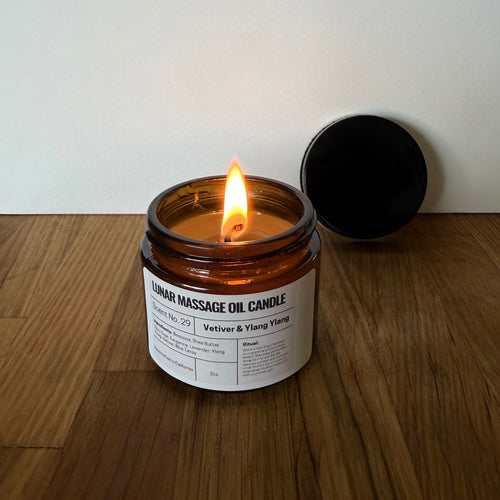 Lunar Massage Oil Candle - 晚月心靜 * 香氛按摩蠟蠋